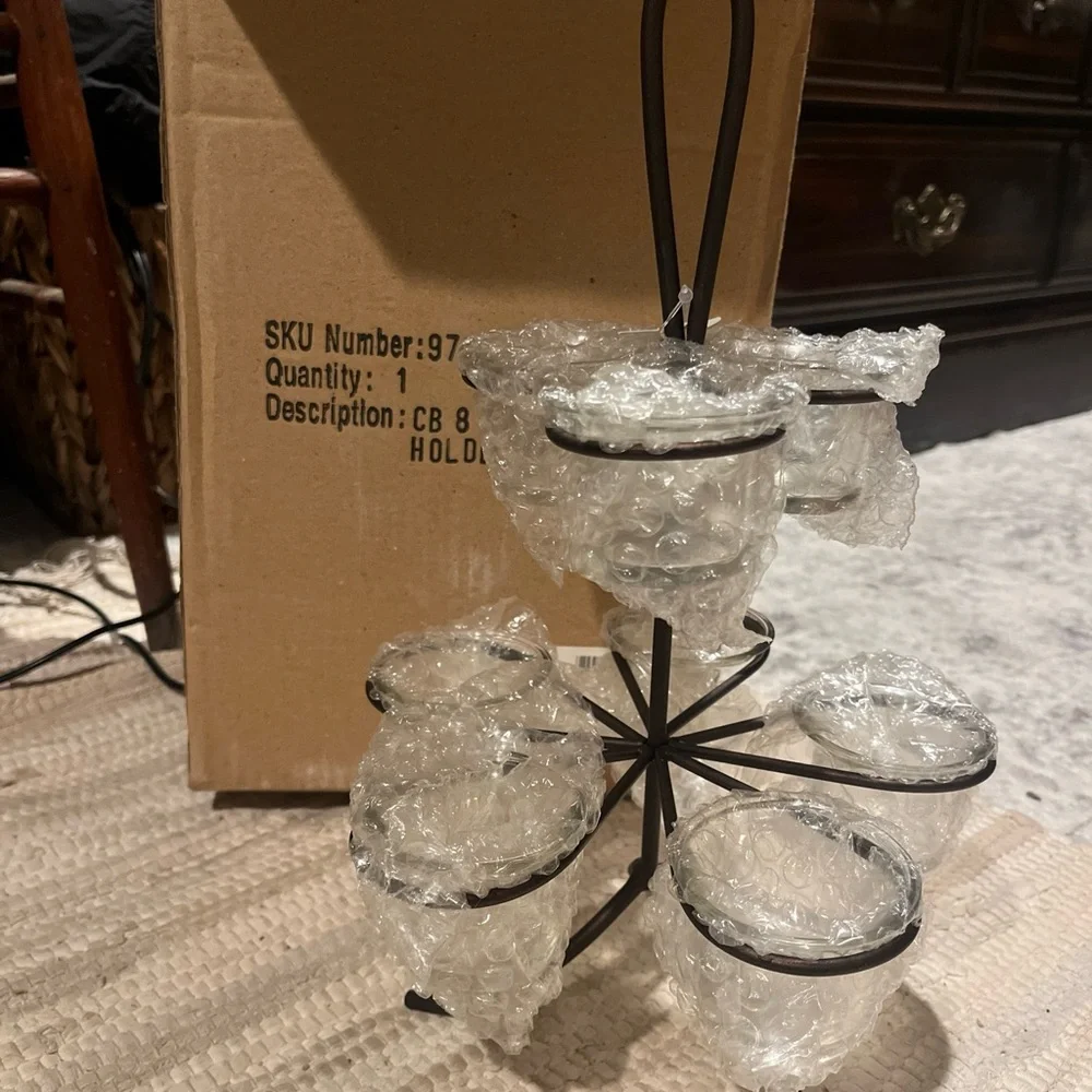 Crate and Barrel votive holder